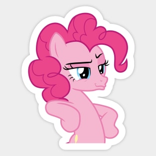 Smug Pinkie Pie Sticker